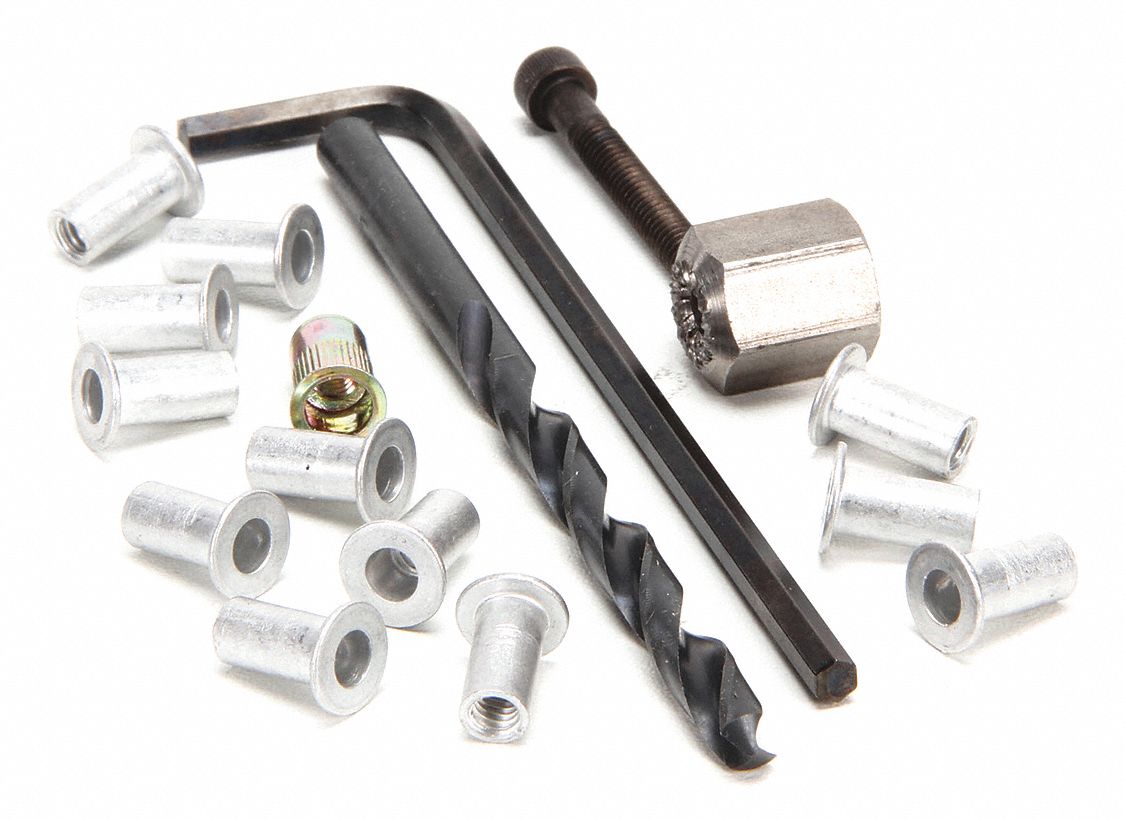 Rivet Nut Tool Kit 8-32: Fits True Brand