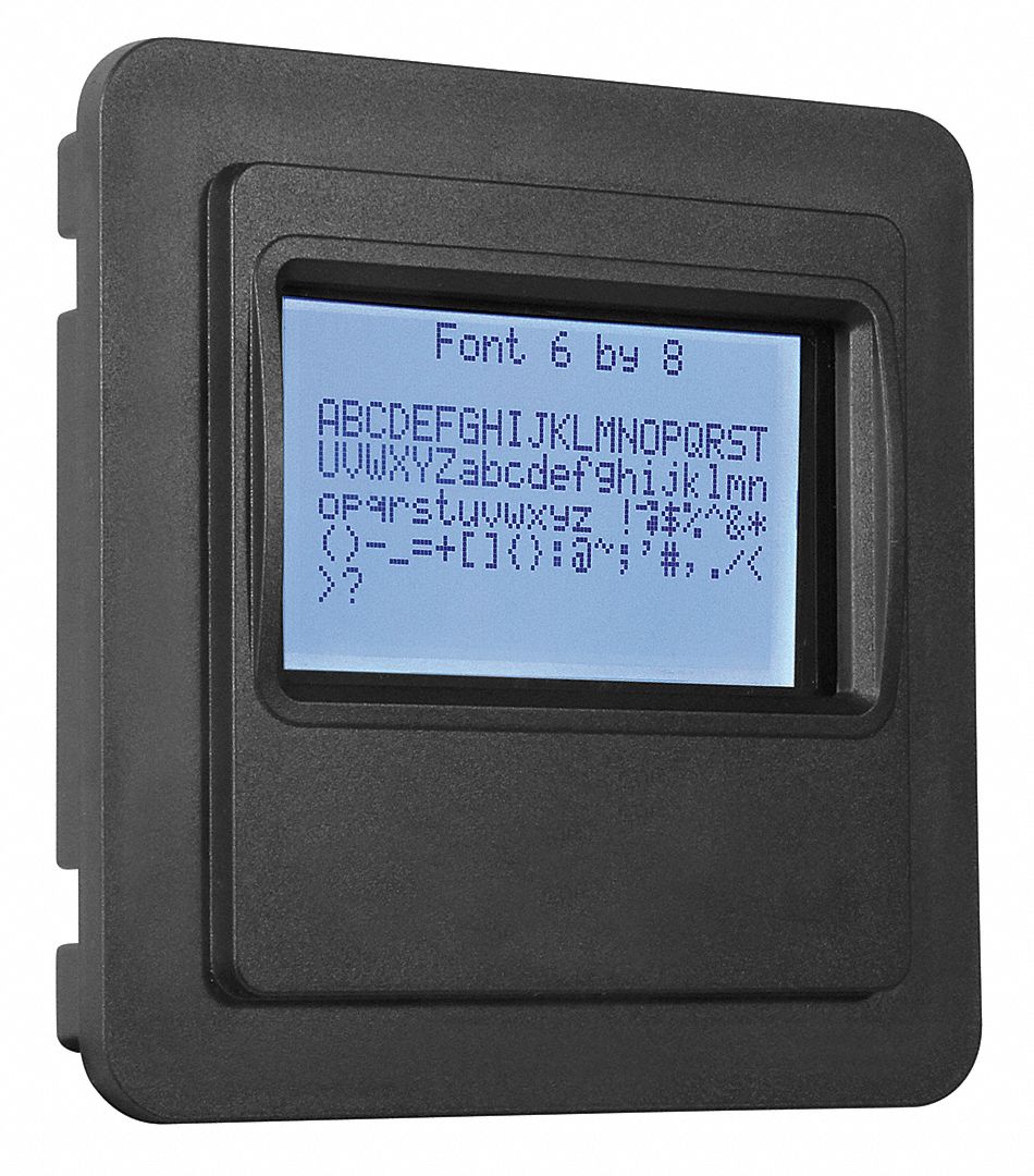 33RT52 - Character Display LCD IP54 USB