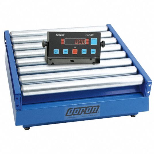 20 g/0.05 lb Scale Graduations, 24 in Weighing Surface Dp, Bench