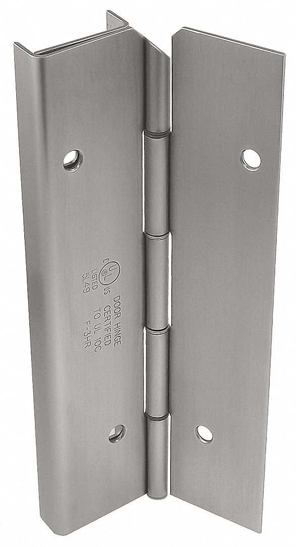 W L,2-1/2 In GRAINGER APPROVED 4PB30 Continuous Hinge,6 ft 