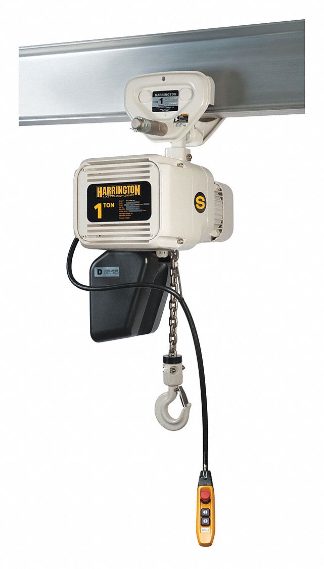 HARRINGTON, H4 Heavy Duty, 460V AC, Electric Chain Hoist 33RV72