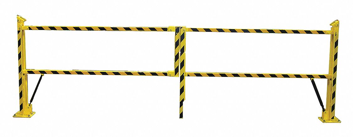 Manual Operation, Lock Not Included, Split Opening Loading Dock Safety ...