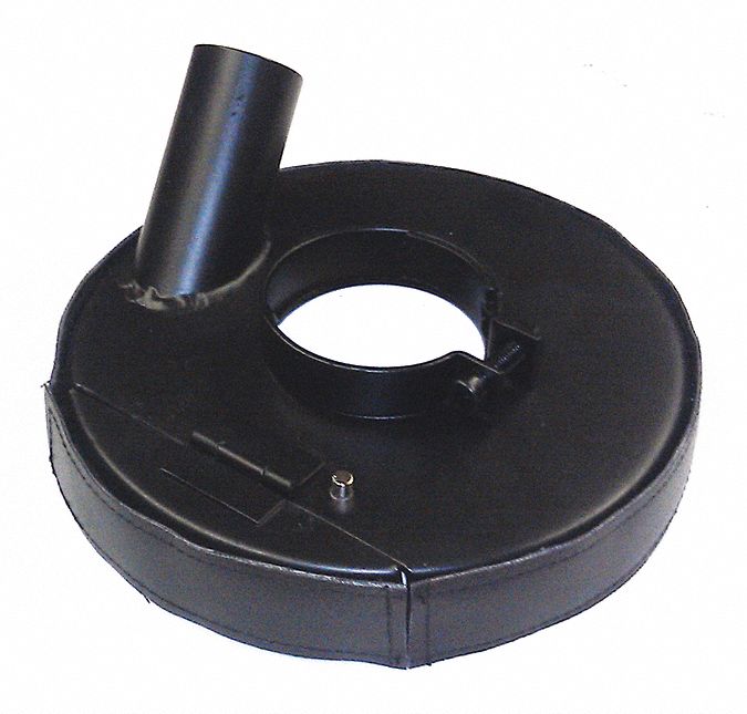 Dust Shroud: For Use With Angle Grinder, Fits 7 in Angle Grinders