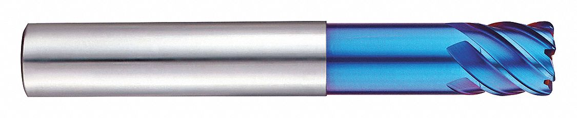 Cor Rad End Mill, 16.00mm, Carb, 1.00mm rad