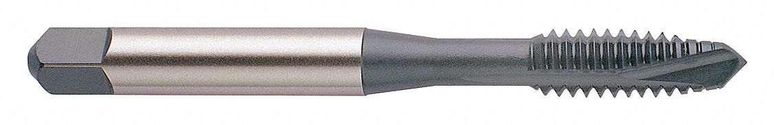 YG-1 Z1366 HSSE-V3 Forming Tap for Multi Purpose 12 Size Plug Style TiN Finish 24 UNC Thread per Inch 