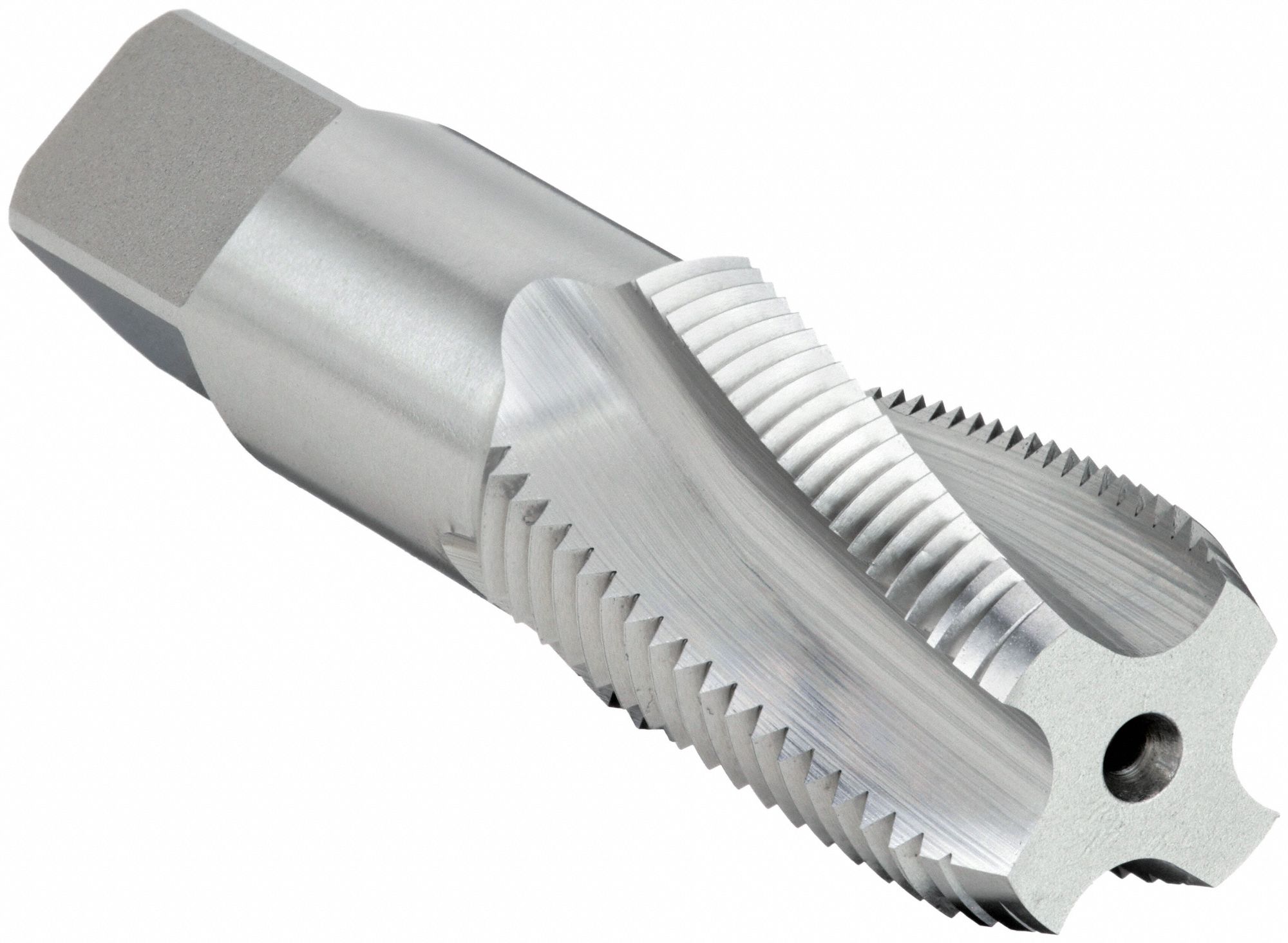 Pipe and Conduit Thread Tap: 1/2"-14 Thread Size, 1 3/8 in Thread Lg, 4 Flutes