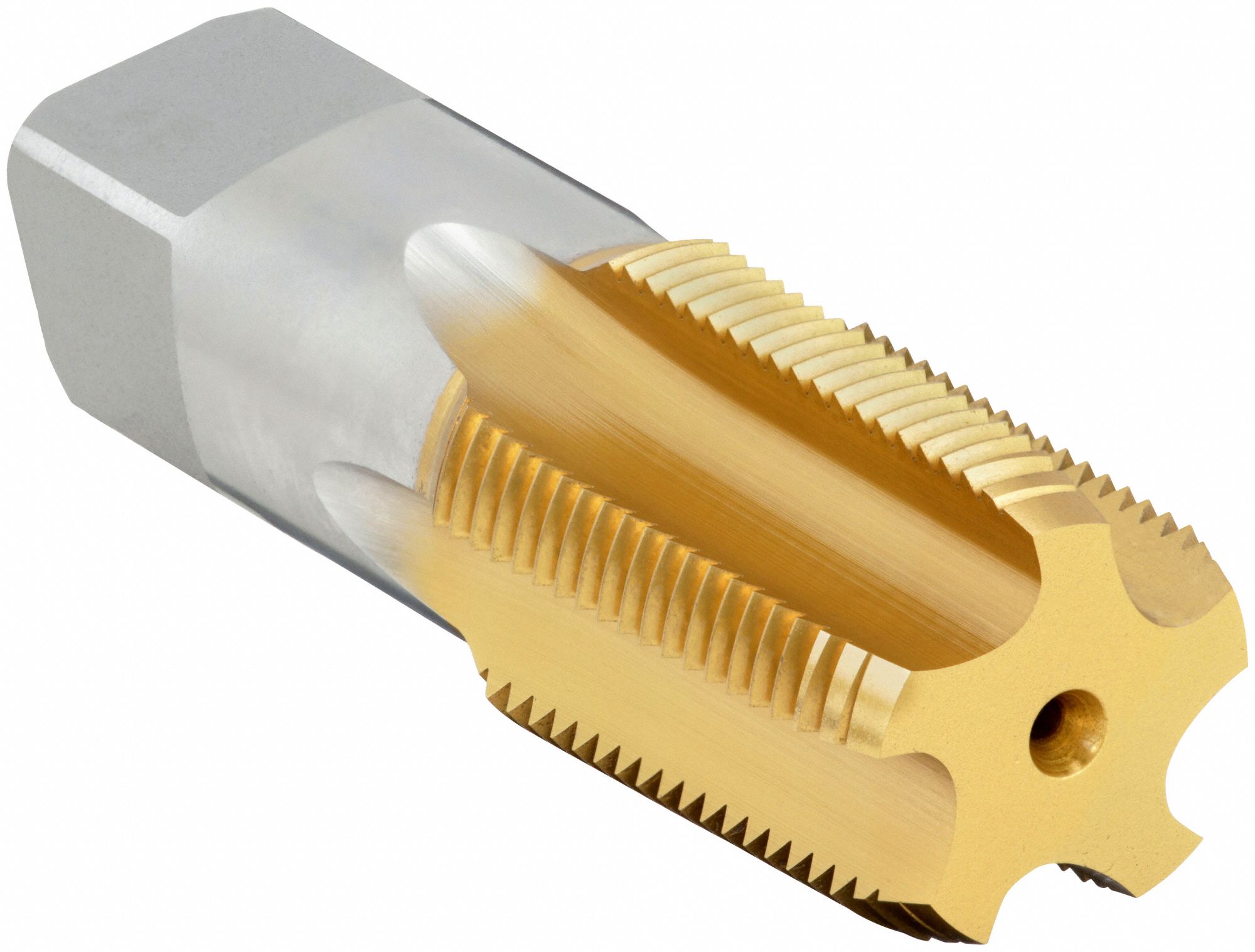 Pipe and Conduit Thread Tap: 3/4"-14 Thread Size, 1 3/8 in Thread Lg, 5 Flutes, R8