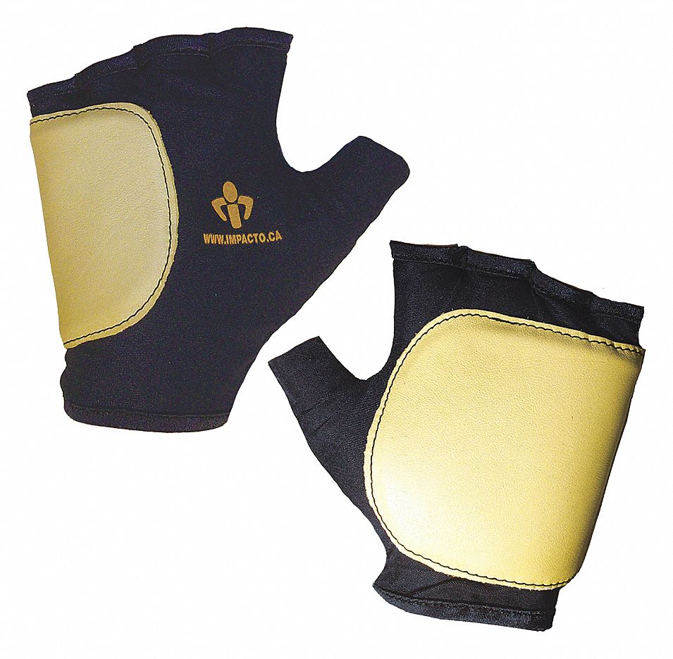 Impact Gloves, Bl/Yllw,