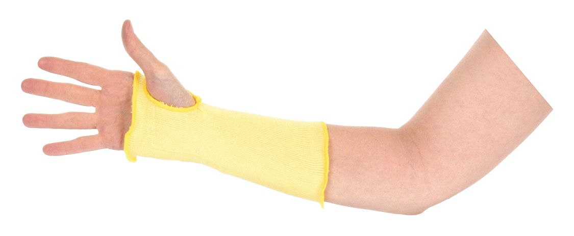 Cut Resistant Sleeve, Cut 3, Kevlar(R), 10"