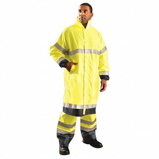 OCCUNOMIX, Horizontal, 5XL, Rain Jacket - 33TW16|LUX-TJRE-Y5X - Grainger