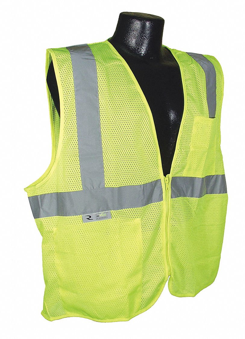 RADIANS High Visibility Vest - 33TX02|SV2ZGMM - Grainger