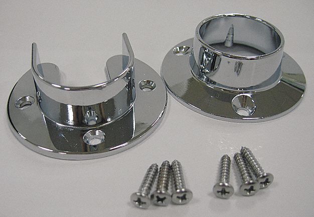 Pole Socket Zinc 2-45/64 in L