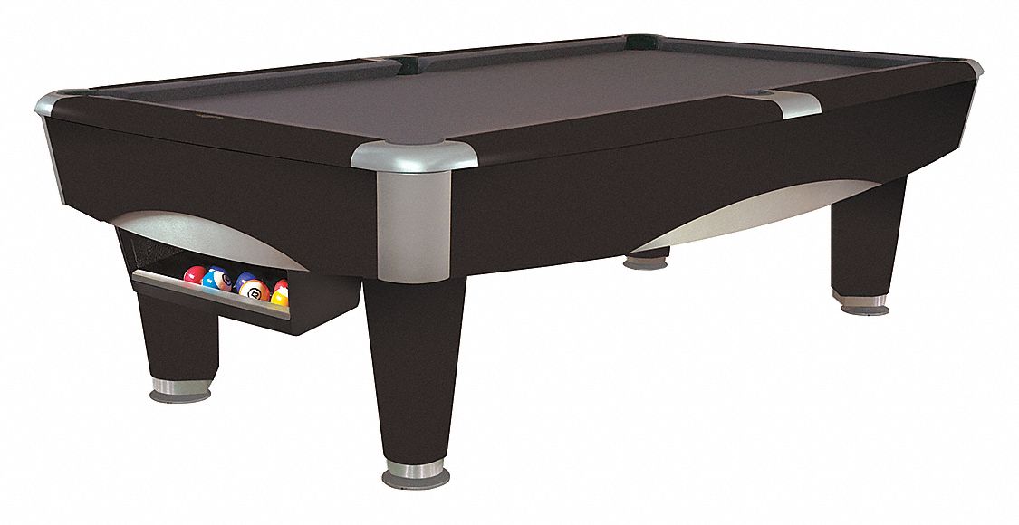 33TZ47 - Pocket Pool Table 8 ft. Black