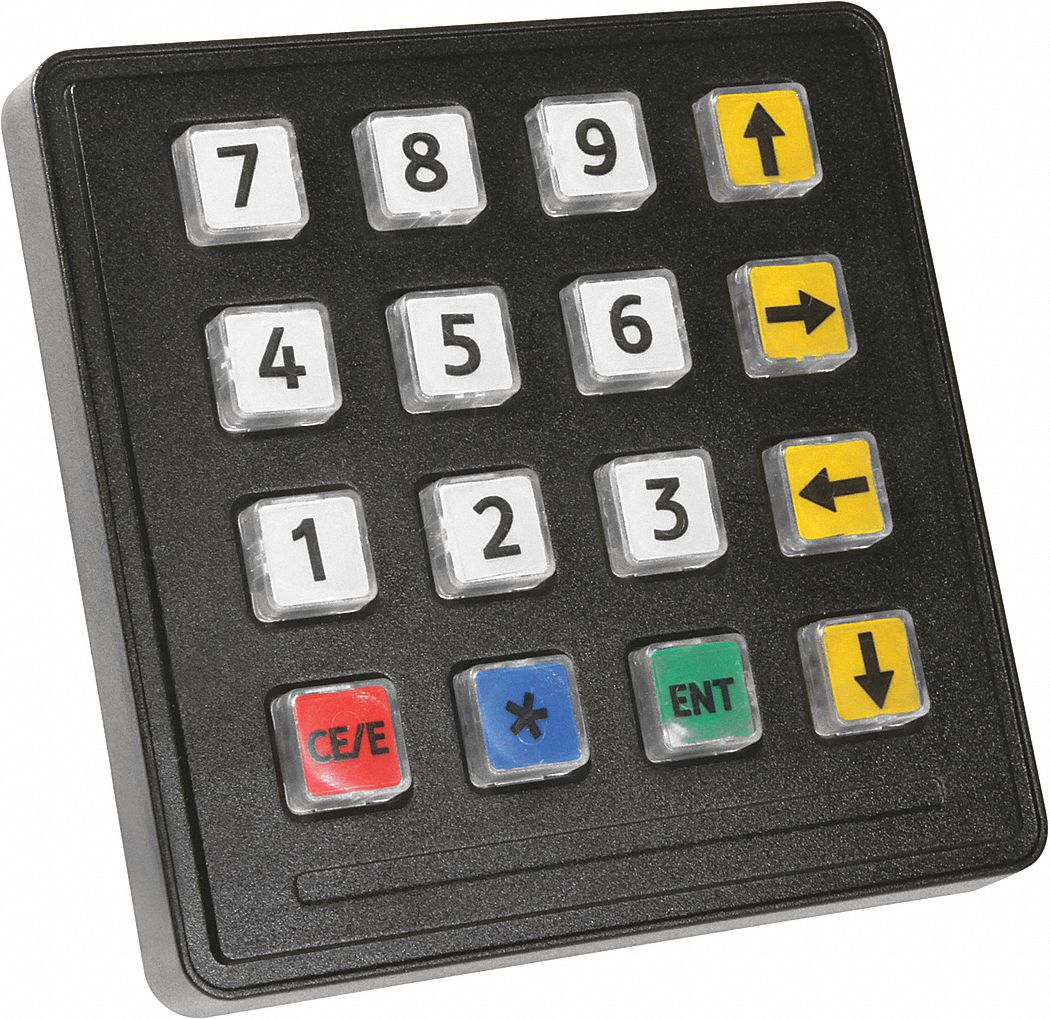 INDUSTRIAL KEYPAD,16 KEY,IP65