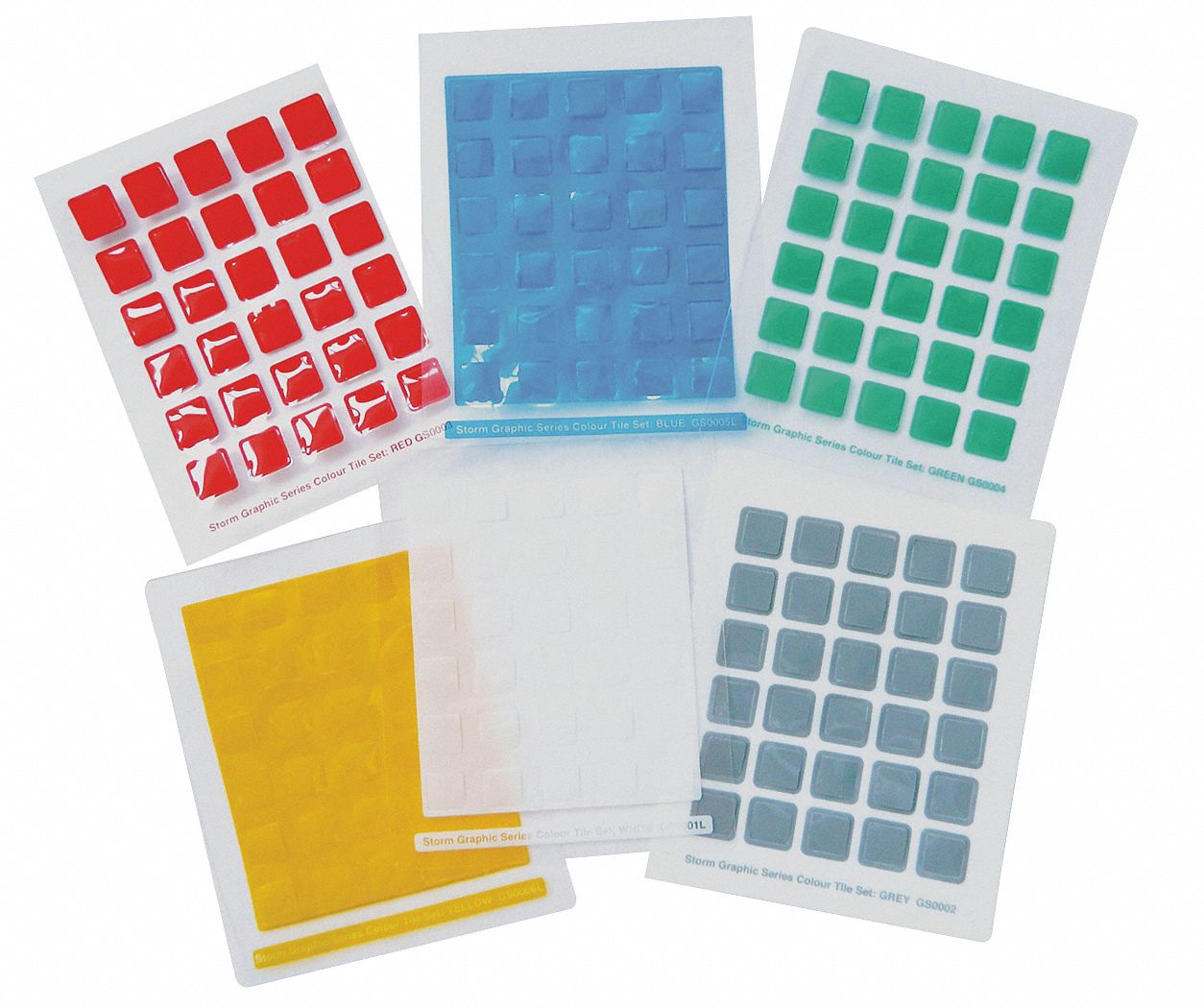 ASSORTED COLOR TILES