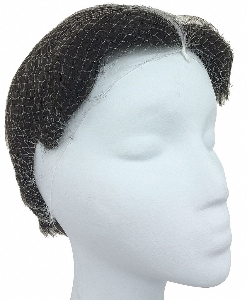 Bouffant Cap, 22in, White, Nylon, PK1440