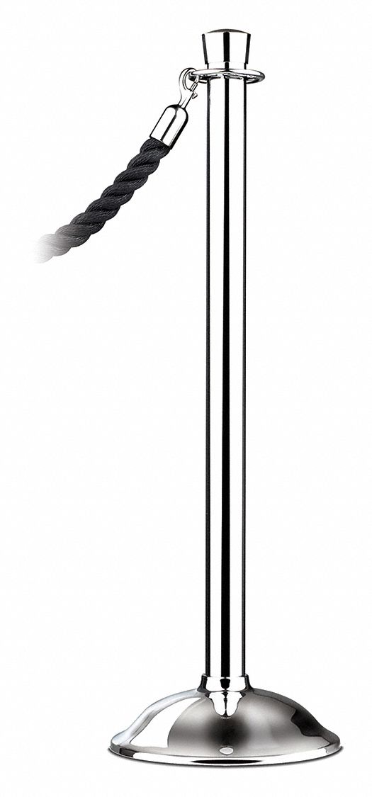 Urn Top Rope Post: Urn, 38 1/2 in Post Ht, Steel, Tapered, 36 in to 40 in, Not ADA Compliant