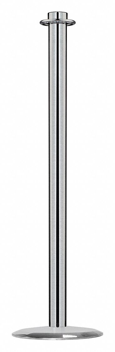 Contemporary Top Post: Contemporary, 33 5/8 in Post Ht, Steel, Flat, 35 in or Less, ADA Compliant