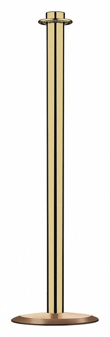 Contemporary Top Post: Contemporary, 33 5/8 in Post Ht, Steel, Flat, 35 in or Less, ADA Compliant