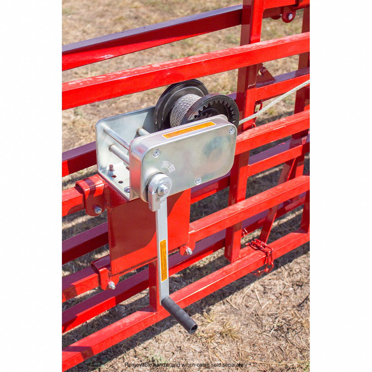DUTTONLAINSON 7 5/16 inH Lifting Hand Winch with 3,500 lb 1st Layer