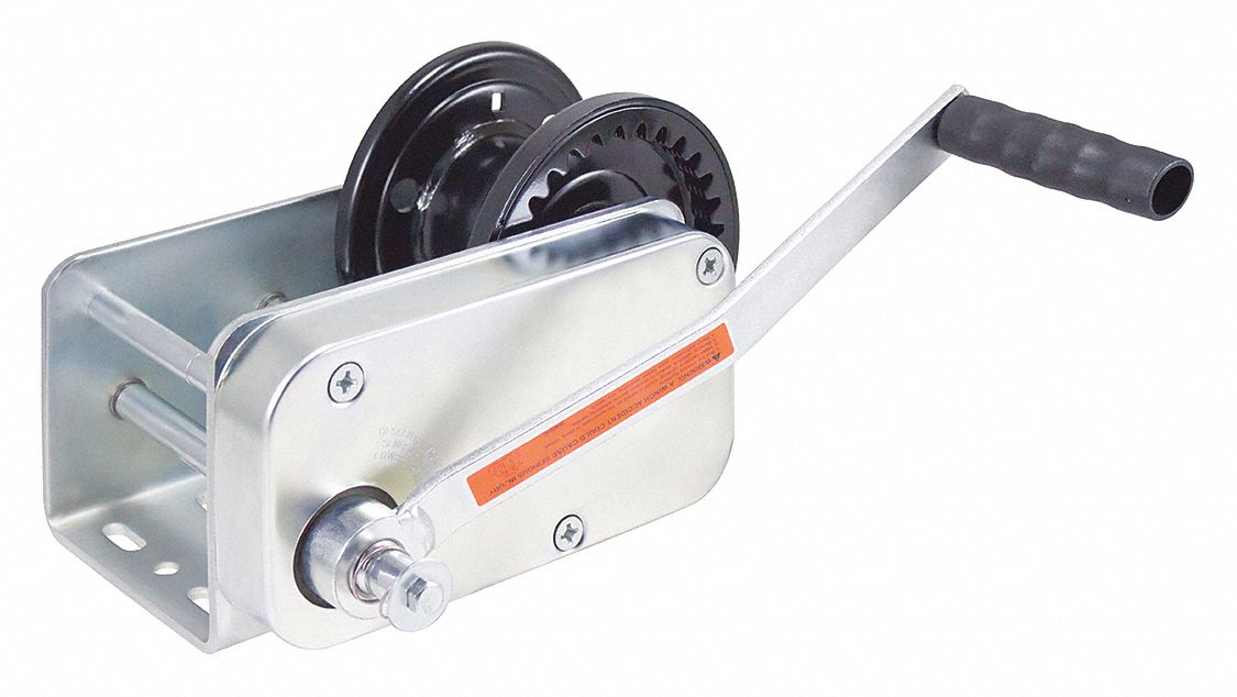 DUTTONLAINSON 7 5/16 inH Lifting Hand Winch with 3,500 lb 1st Layer