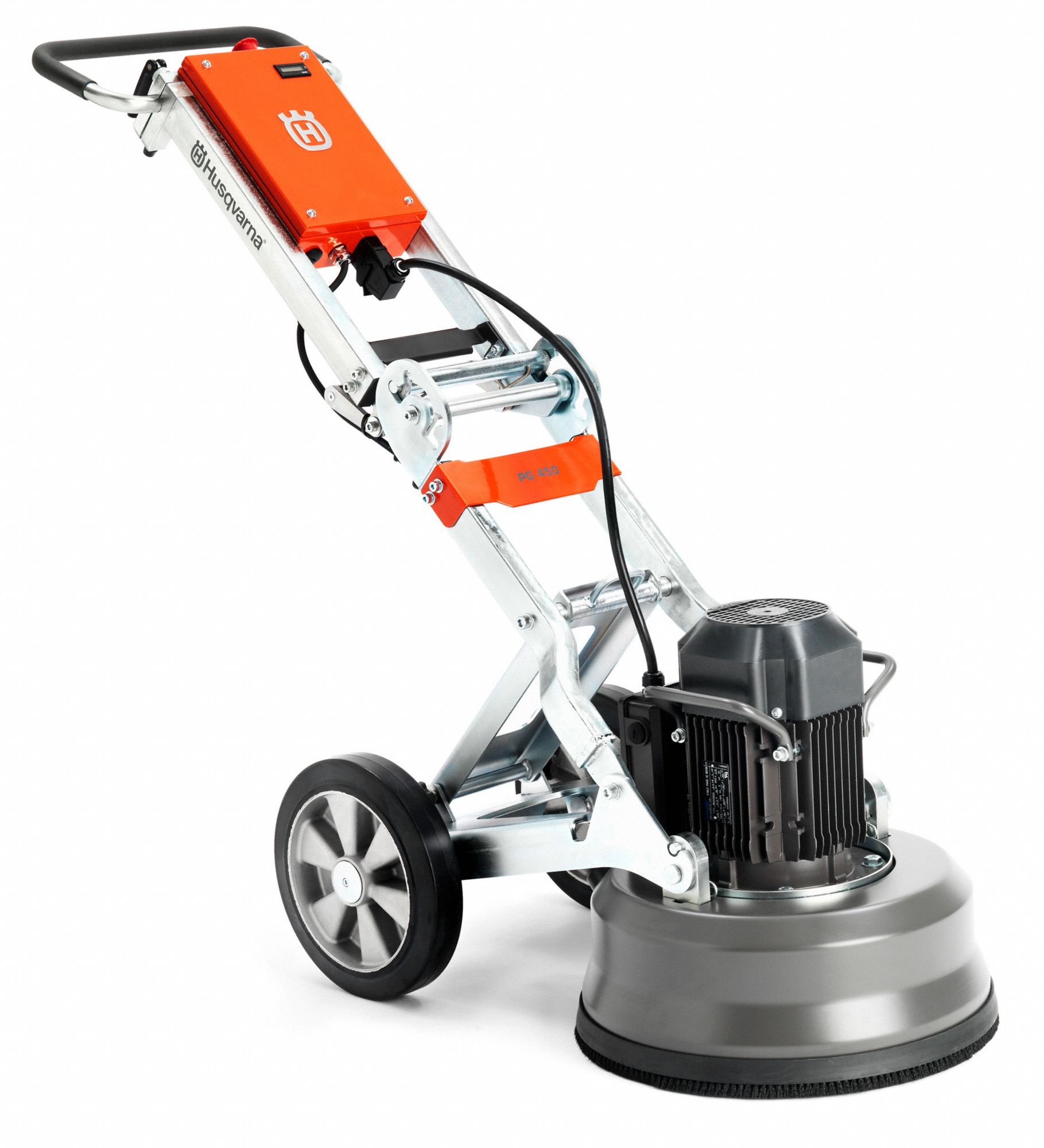 HUSQVARNA Concrete Grinder WalkBehind, 115V AC, 3 Discs, 7