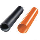 CONVEYOR ROLLER COVER,PVC,ORNG,60 IN. L