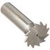 High-Speed Steel Straight-Tooth Narrow Keyseat Milling Cutters