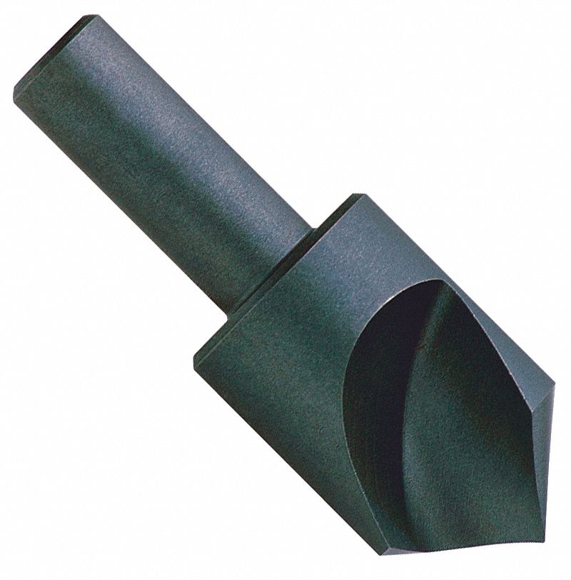 Countersink: 1 3/4 in Body Dia., 3/4 in Shank Dia., Bright (Uncoated) Finish, 3 in Overall Lg