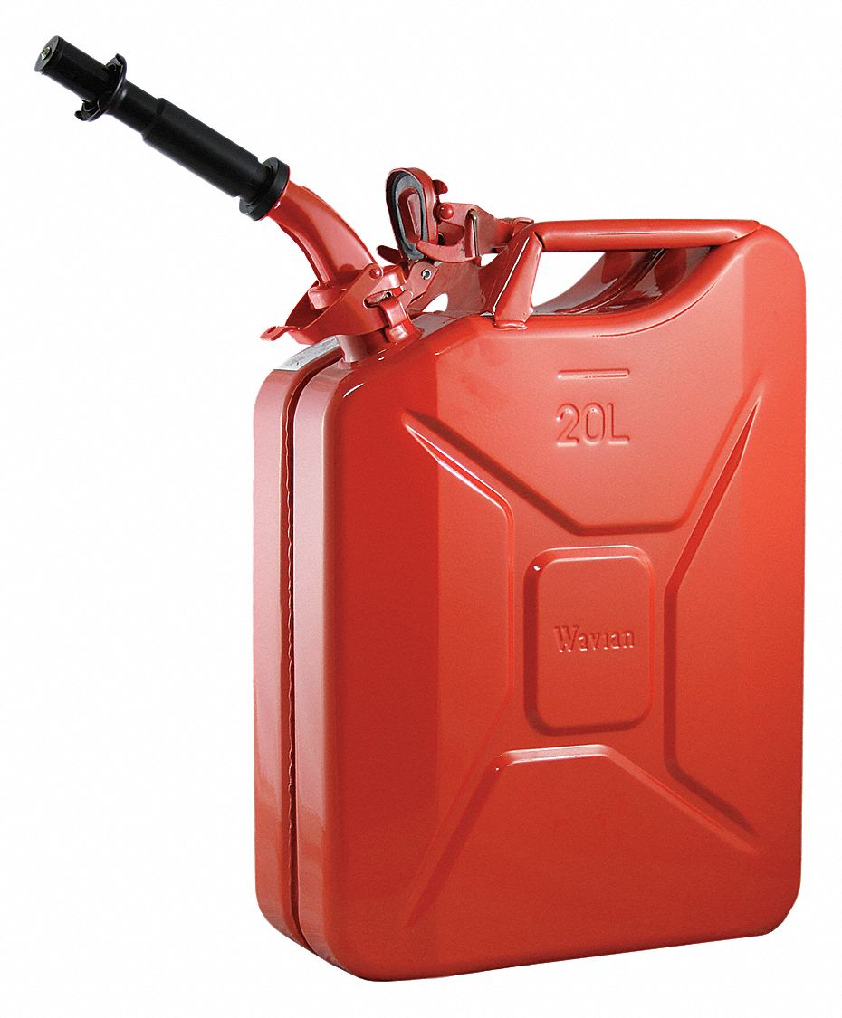 Gas Can,5 gal.,Red,Include Spout 2238C 856460005044 eBay