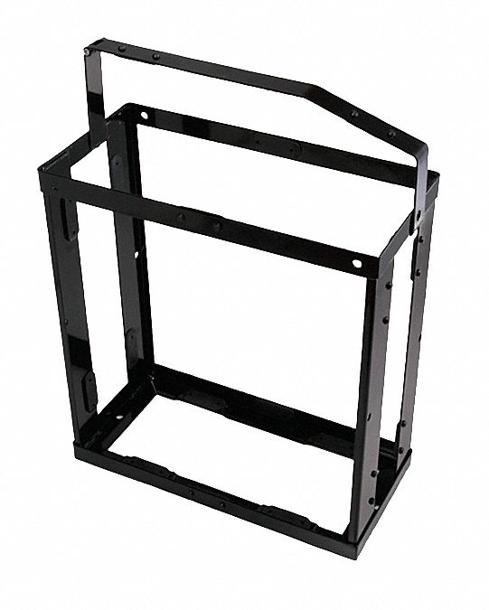 Gas Can Holder: Steel, Wavian Gas, Jerry Can, 19 1/2 in Lg