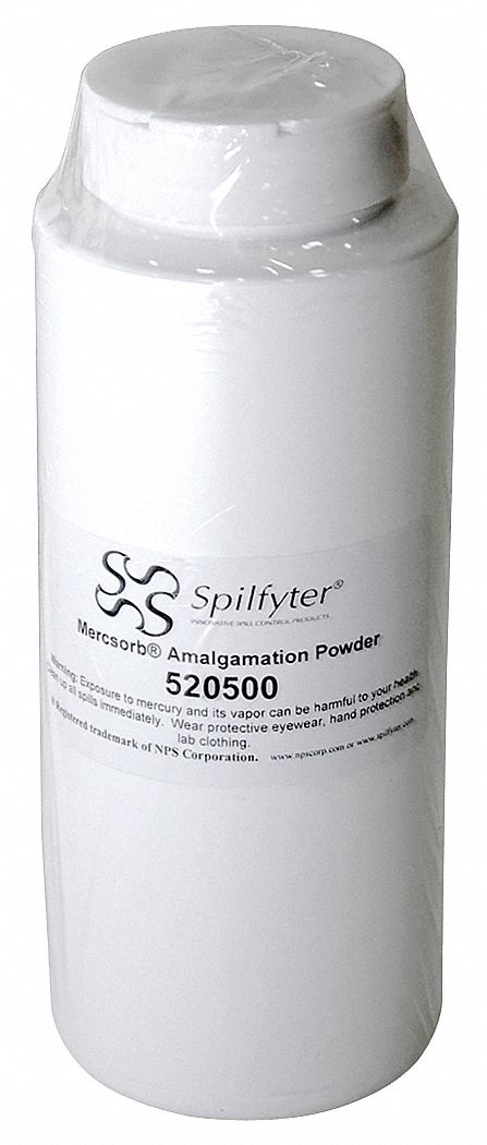 Amalgamation Powder: 1.11 mL Max Mercury Absorbency, Canister