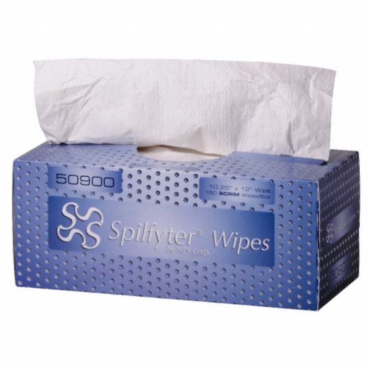 SPILFYTER, Dispenser Box, White, Disposable Wipes 33UZ7950900 Grainger