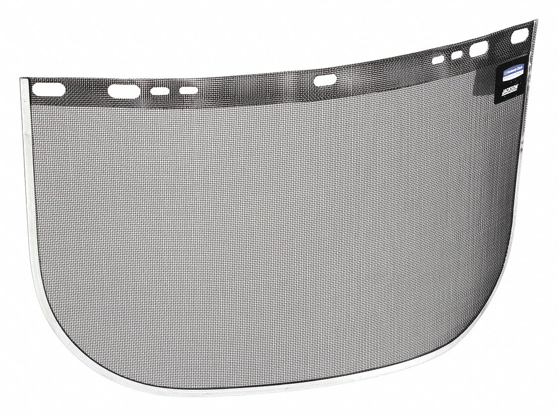 Face Shield Visor: 15 1/2 in Overall Wd, 8 in Overall Ht, 0.02 in Overall Thick