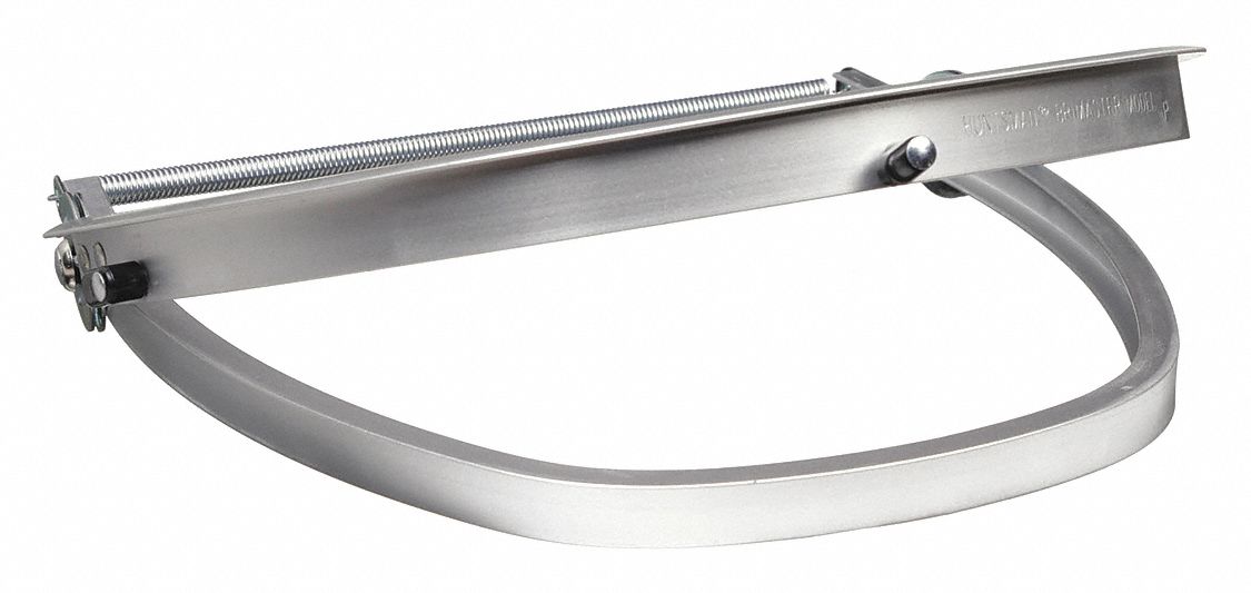 Face Shield Adapter: Pinlock Attachment Type, Metal, Silver