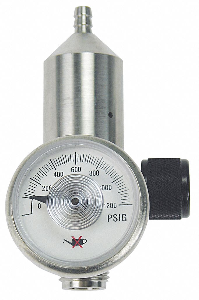 REGULATOR GAS FLOW NICKLE PLTD