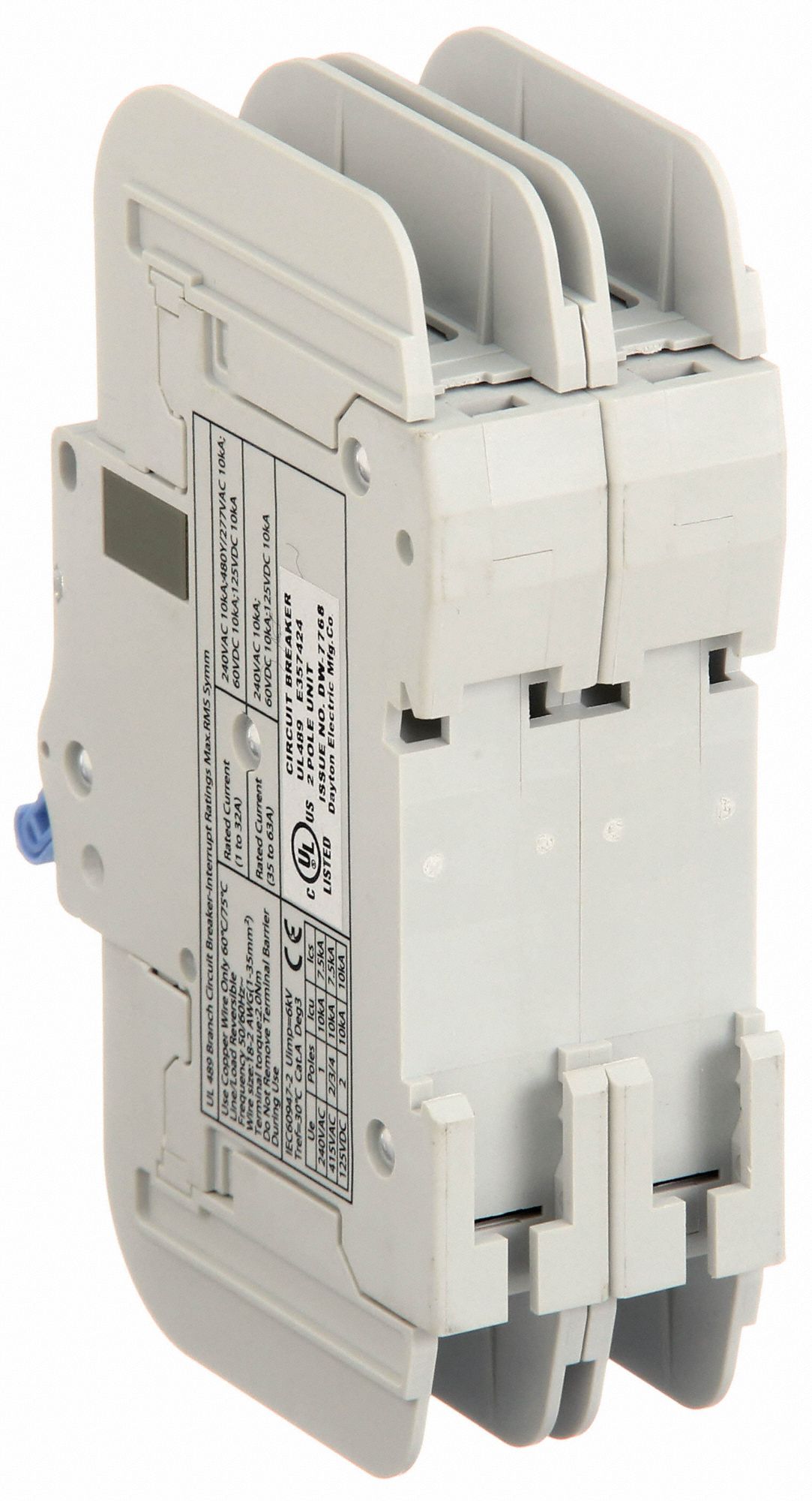 Barra Bus Eaton WMZT2P12T 2 Poli 480V Per Mini Circuito DIN Rail - UL489, Usata/segni