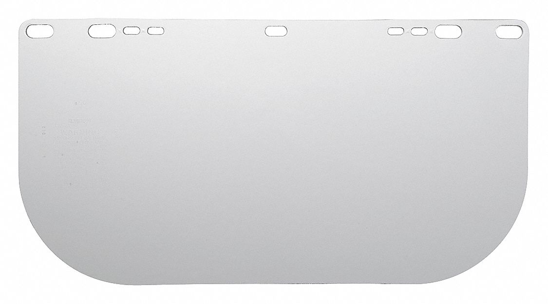 FaceShieldVisor Clr Uncoated PC