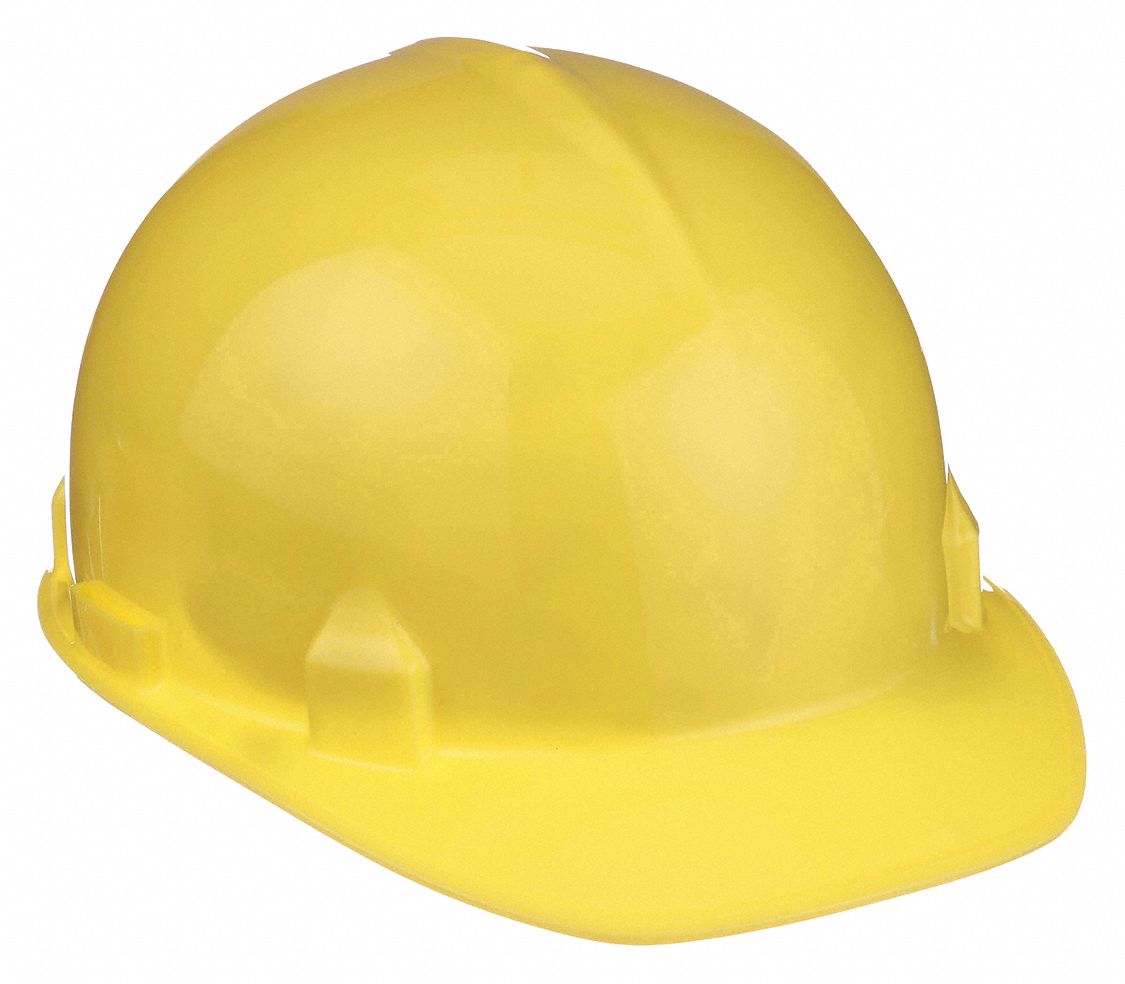 Yellow, No Graphics, Hard Hat - 33VA79|14833 - Grainger