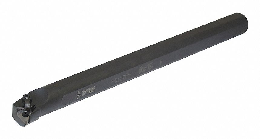 Indexable Boring Bar: TNM Insert, Triangle, 0° Insert Clearance Angle, 14 in Overall Lg
