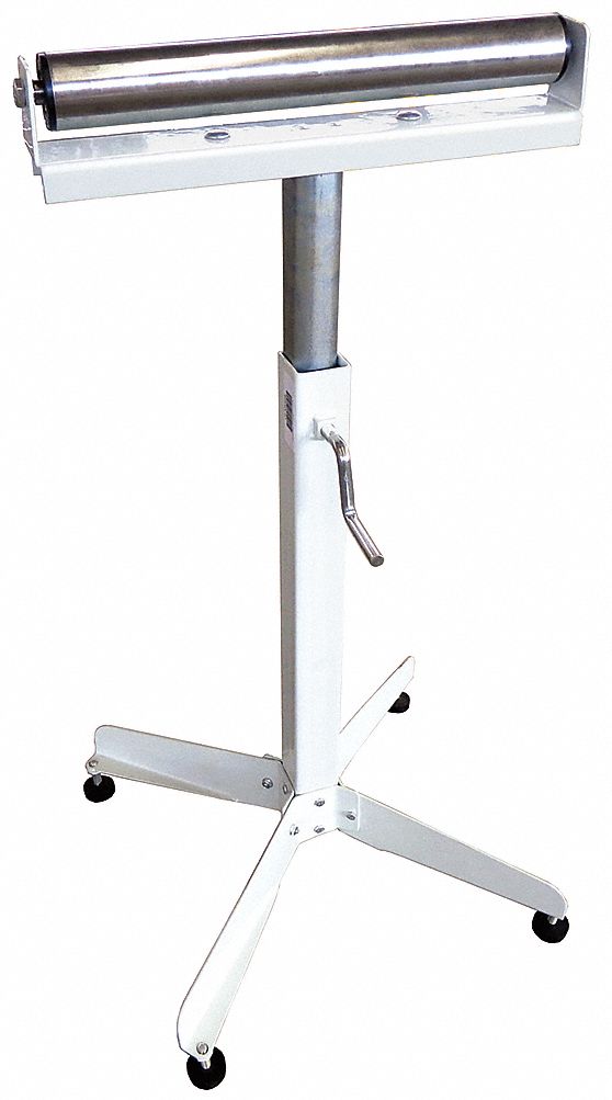MATERIAL SUPPORT STAND, 16¾ IN OVERALL W, 22½ IN MIN. H, 35½ IN MAX. H