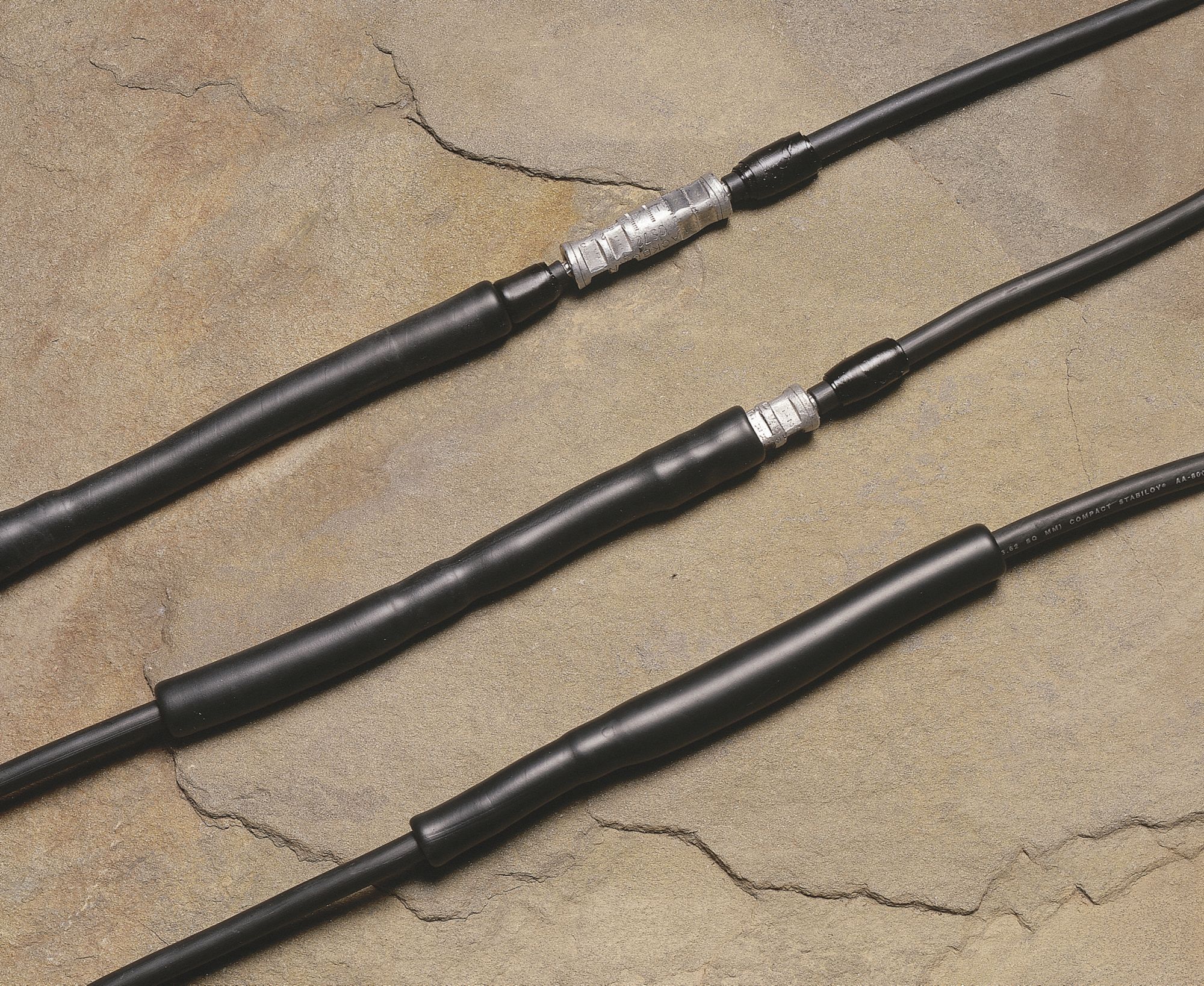 RAYCHEM Cold Shrink Splice, Medium Wall, EPDM Rubber, Flexible, Shrink