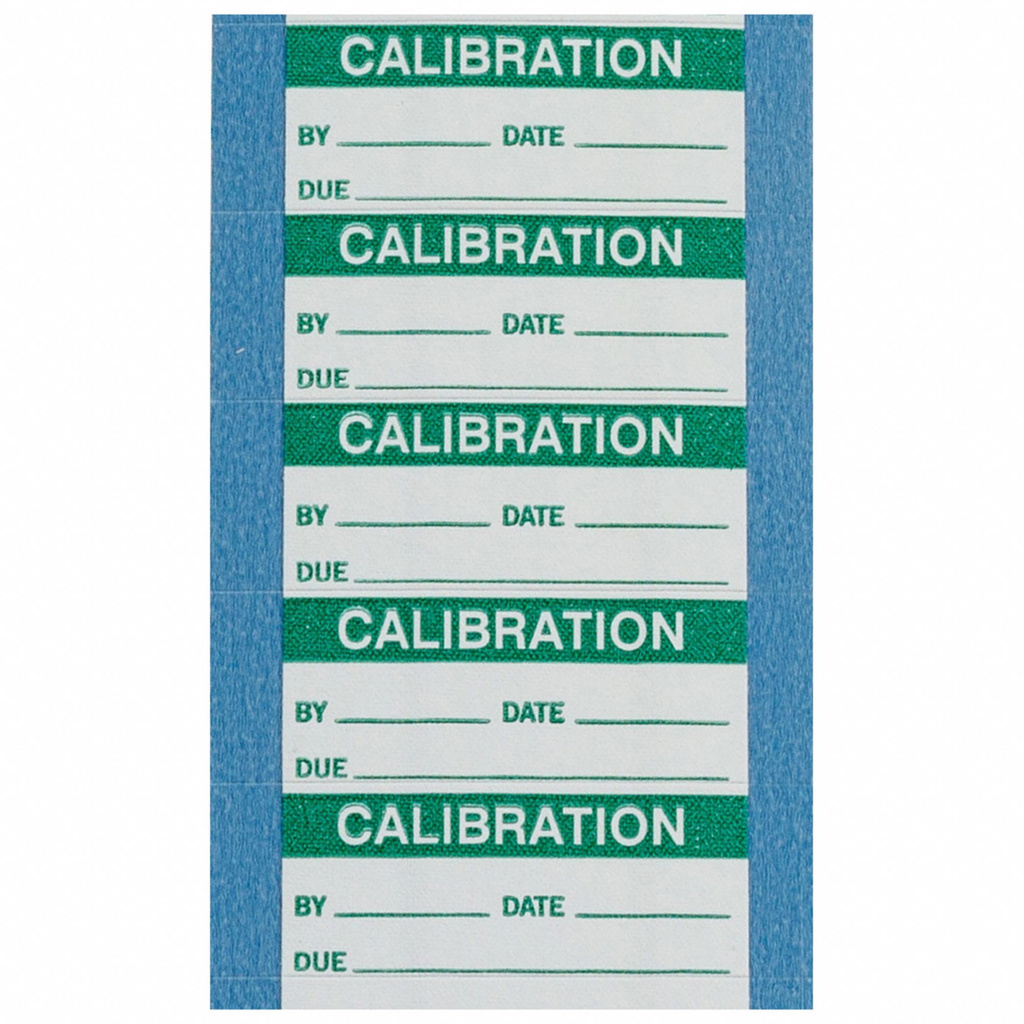 Inspection Label: 1 1/2 in Wd, 5/8 in Ht, Green, Matte, Vinyl Cloth, Indoor, English, 70 PK