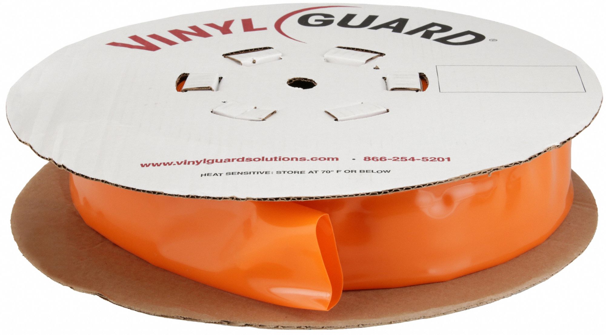 VINYLGUARD, 2 in I.D. Before Shrinking, 1 in I.D. After Shrinking, Heat Shrink Tubing 33VH27