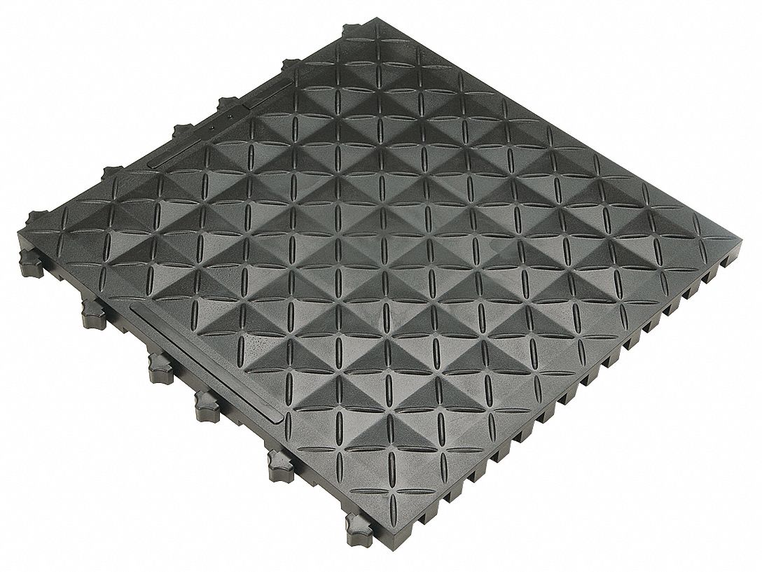 33VL83 - Antifatigue Mat Black 18 x 18 PK10