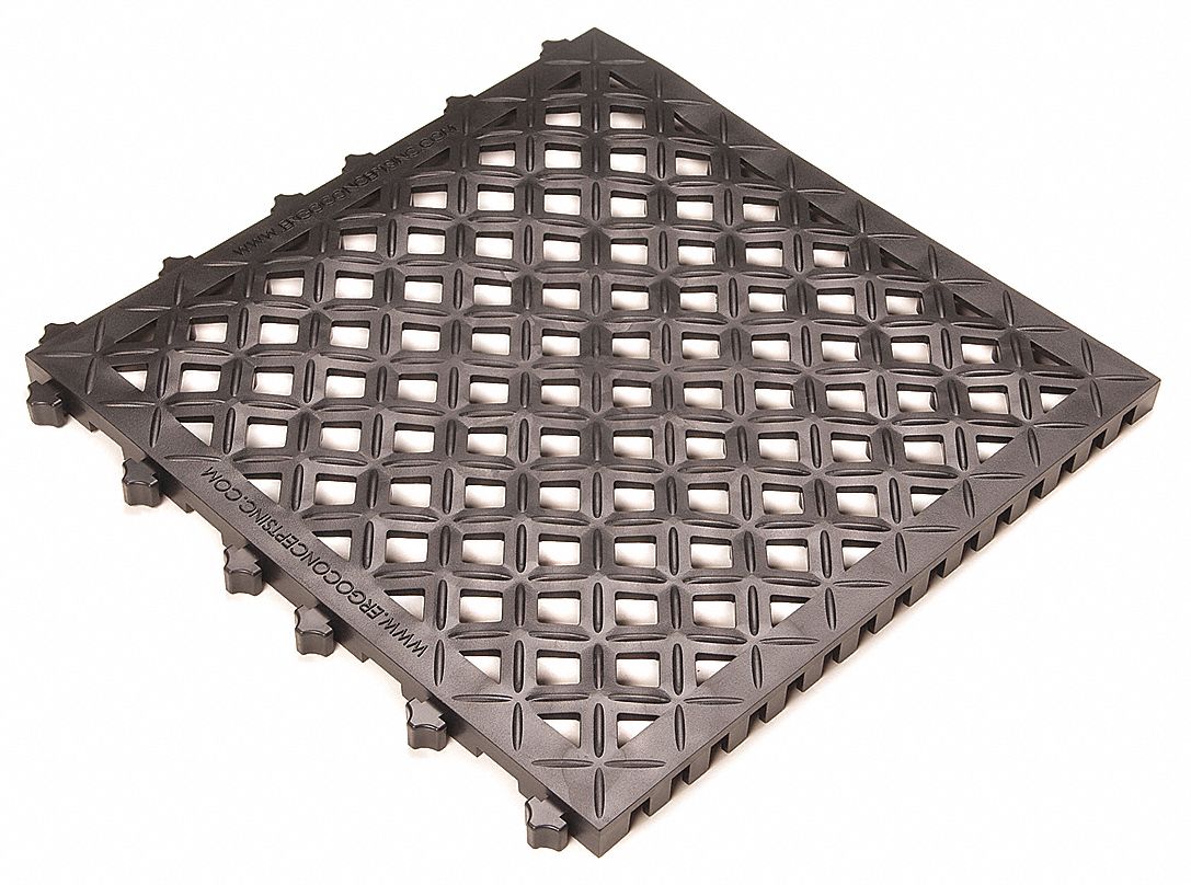 ERGO ADVANTAGE Interlocking Drainage Mat Tile Interlocking Drainage
