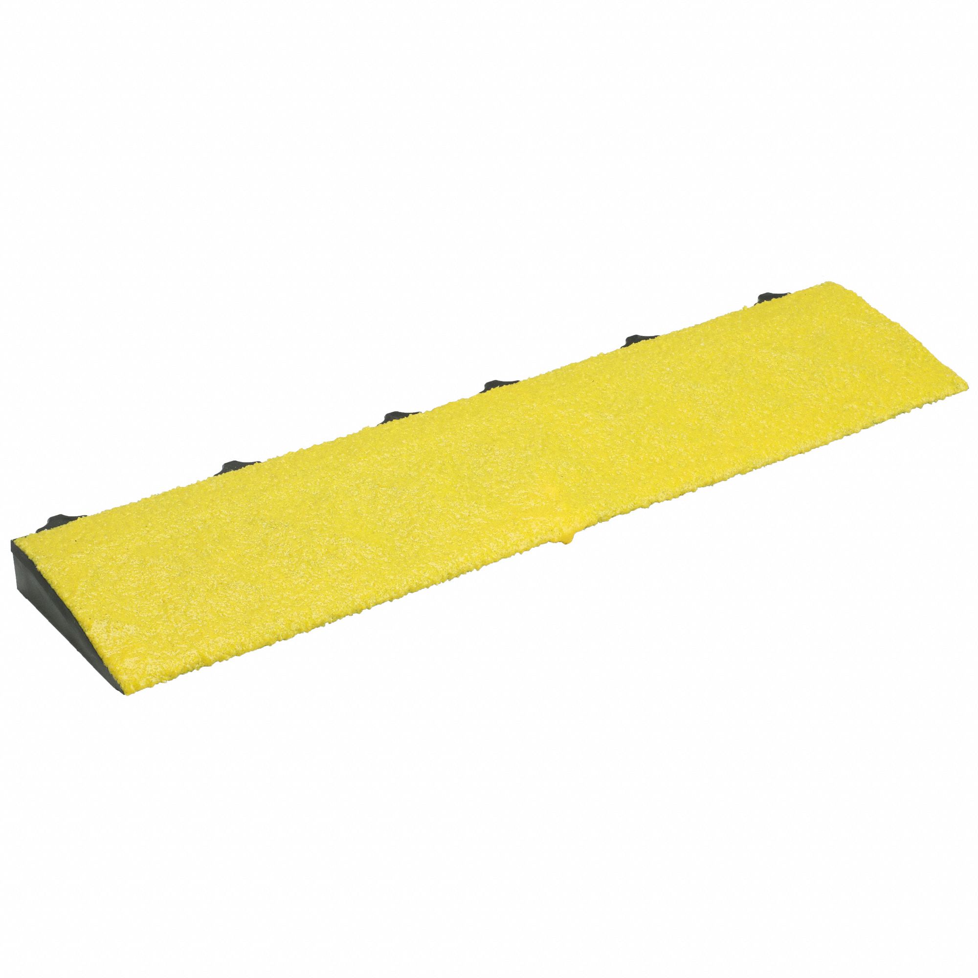 MAT,YLLW,18",RECTANGLE,MALE BVL 10/PK