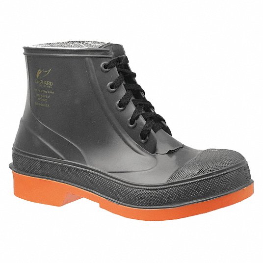 Defined Heel/Oil-Resistant Sole/Puncture-Resistant (PR)/Steel  Toe/Waterproof, PVC, Rubber Boot - 33VM61|8798100 - Grainger