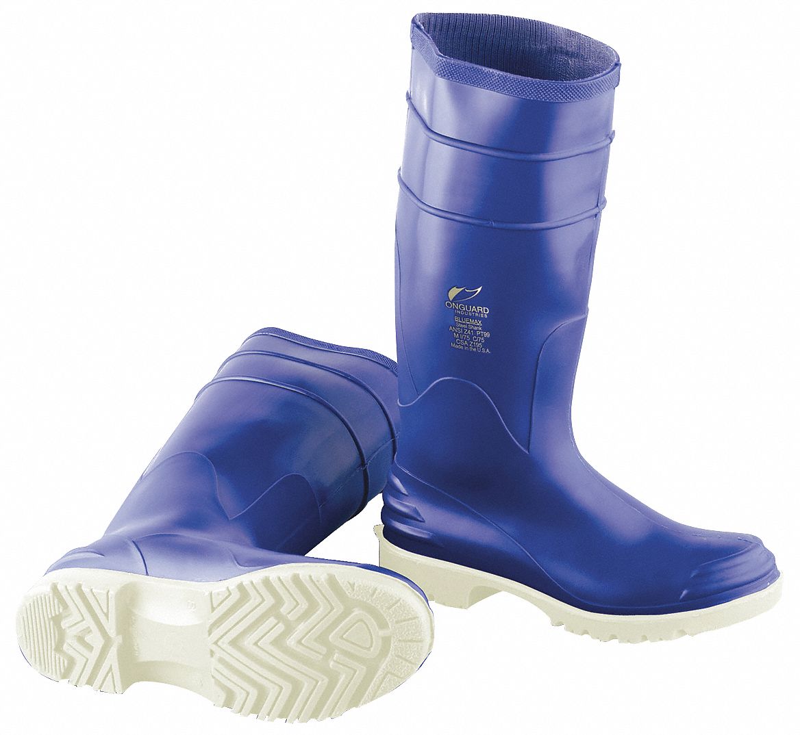 33VN06 - Boots Size 10 16 Height Blue Plain PR