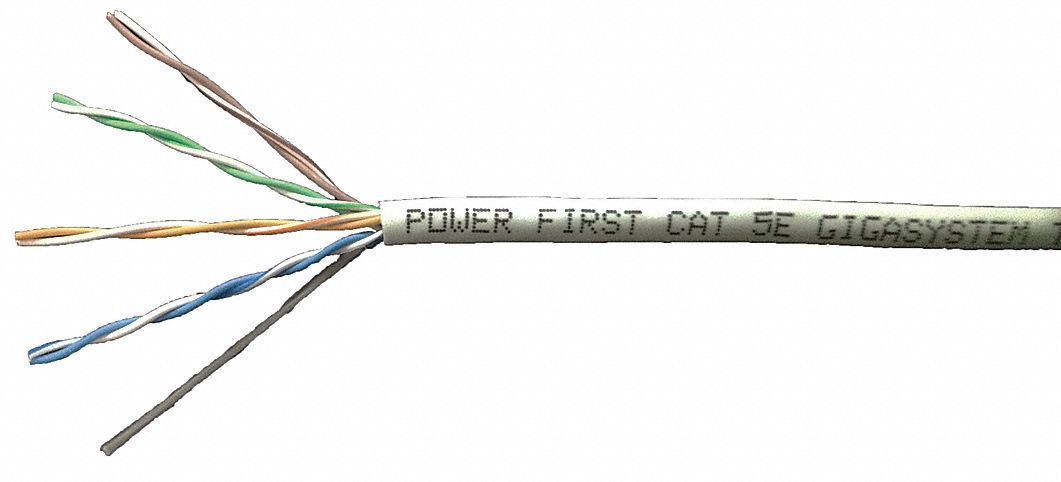 33VP12 - Cable Data/LAN Cat 5e White